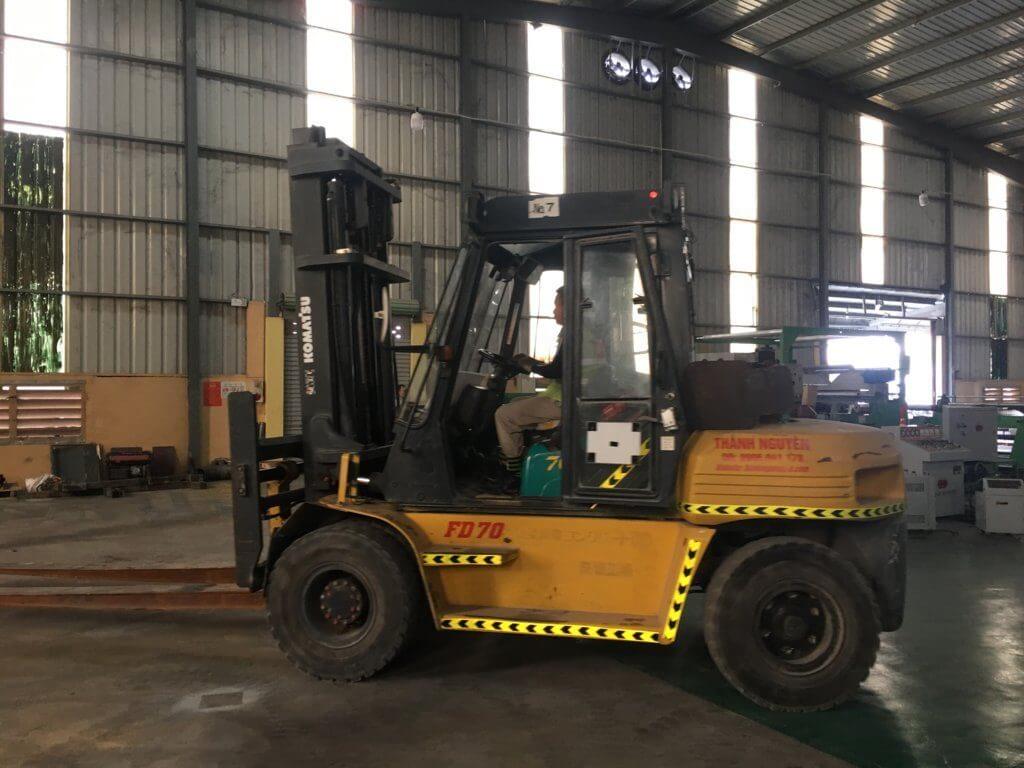When to rent forklifts in Hai Phong?