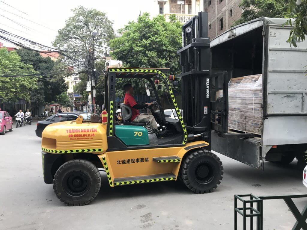 Forklift rental in Hai Phong Viet Nam